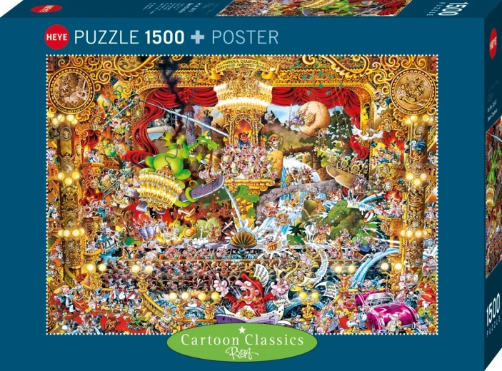 Puzzle Heye Cartoon Classics : Opéra chaotique, 1500 pièces