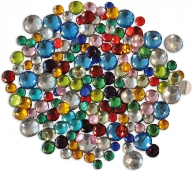 Playbox pierres décoratives colorées 1000 pcs
