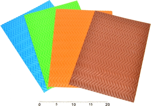 Mousse EVA A4 - lot de 10 pièces