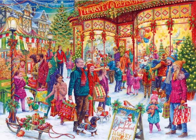 Puzzle Gibsons Édition Limitée Noël Royaume Hivernal des Merveilles 1000 Pièces