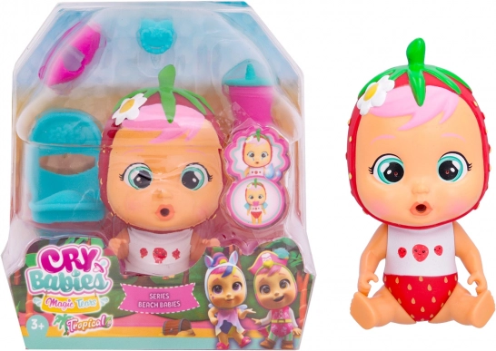 Cry Babies Magic Tears Beach Babies poupée – Ella