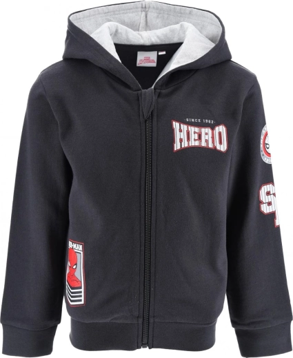 Sweat à capuche zippé pour garçon Spider-Man