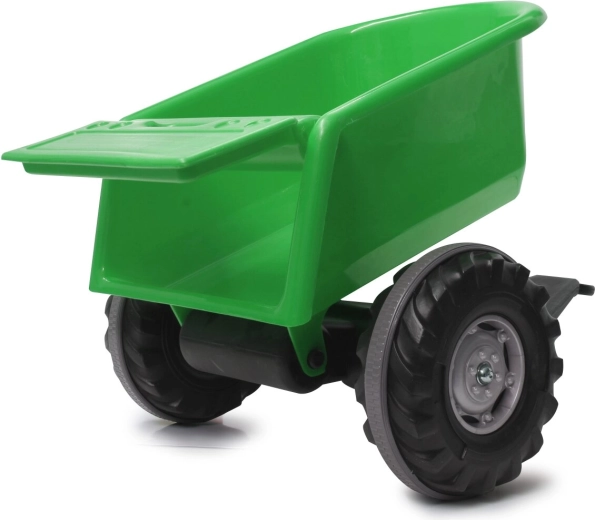 Remorque Jamara pour tracteur à pédales Power Drag – verte