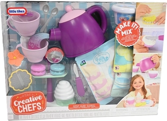 Little Tikes Creative Chefs set de fête du thé
