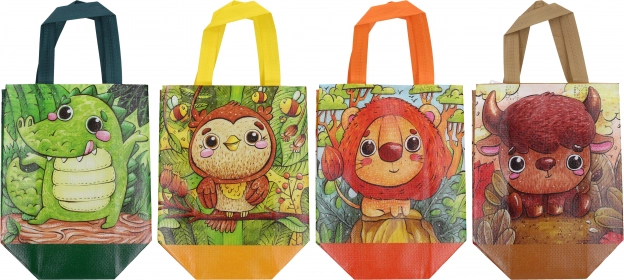 Sac cadeau S pour enfants 27 × 29 × 12 cm en non-tissé