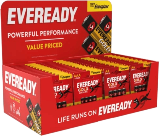 Support de batteries Energizer Eveready HK 4F