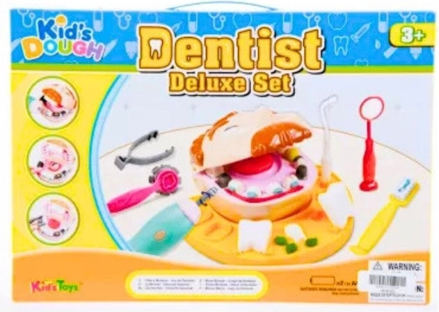 Pâte à modeler – coffret de dentiste pour jeu créatif