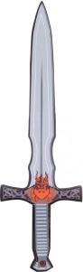 Épée en mousse 54 cm pour enfants