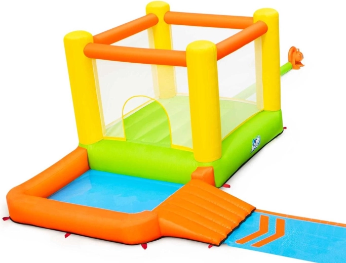 Centre de jeux gonflable Bestway H2OGO! avec toboggan et pataugeoire 662 × 300 × 150 cm