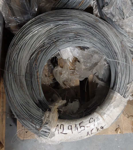 Fil d’acier de ligature noir 4 mm – colis 25 kg (2e qualité)