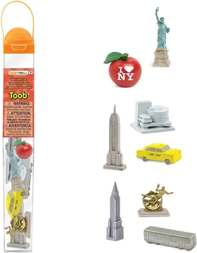 Safari Ltd. Toobs tube New York City