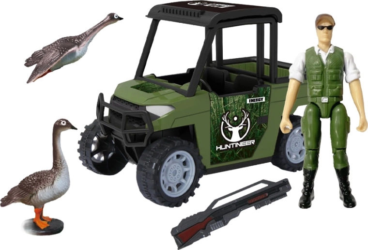 Set de chasse avec véhicule tout-terrain - 1 pièce