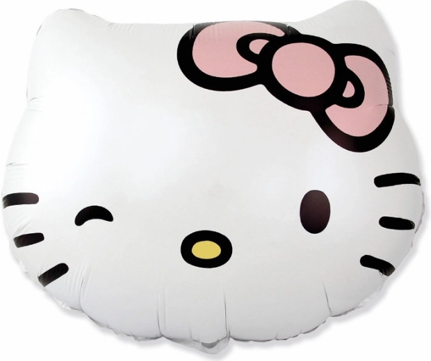 Ballon en aluminium HELLO KITTY tête 24"