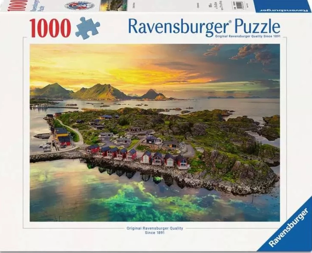 Puzzle Ravensburger Lofoty, Norvège 1000 pièces