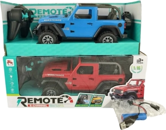 Voiture RC tout-terrain avec accessoires - 1 pièce