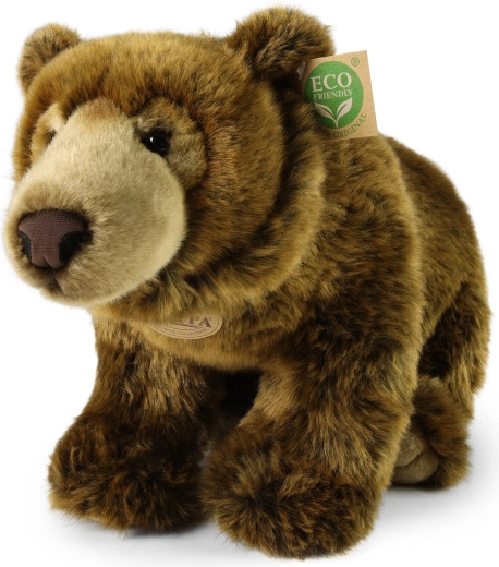 Ours en peluche brun 47 cm écoresponsable