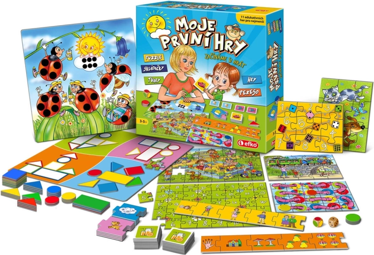 Efko mes premiers jeux – ensemble de jeux pour les plus petits enfants
