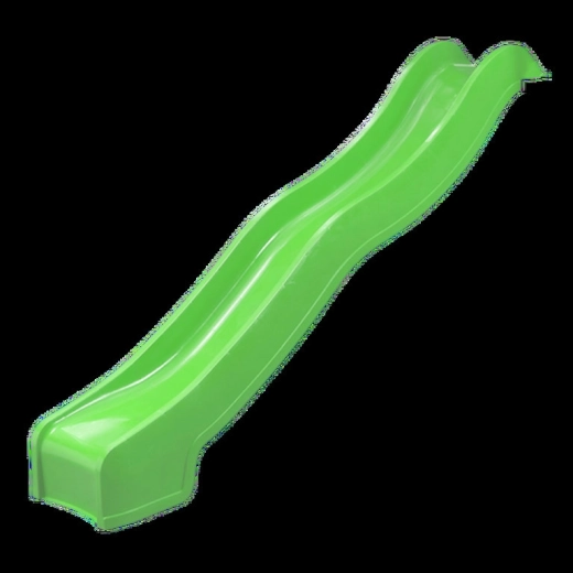 Toboggan pour enfants vert avec raccordement à l’eau 3 m