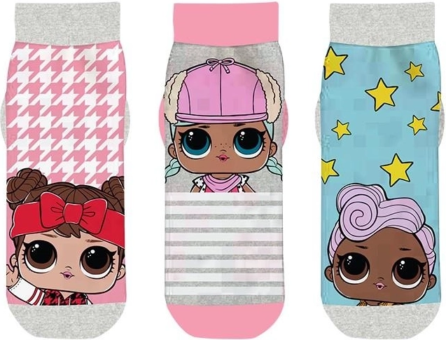 Chaussettes invisibles L.O.L. Surprise! - 3 paires
