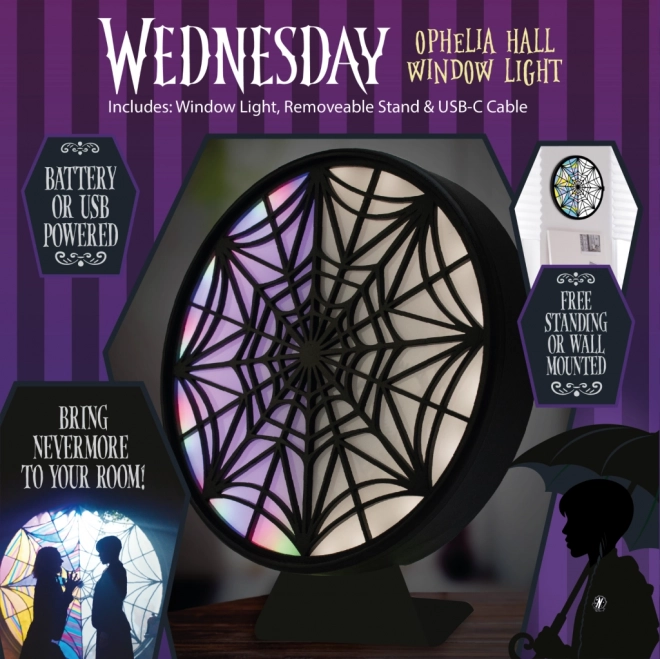 Fenêtre LED Wednesday