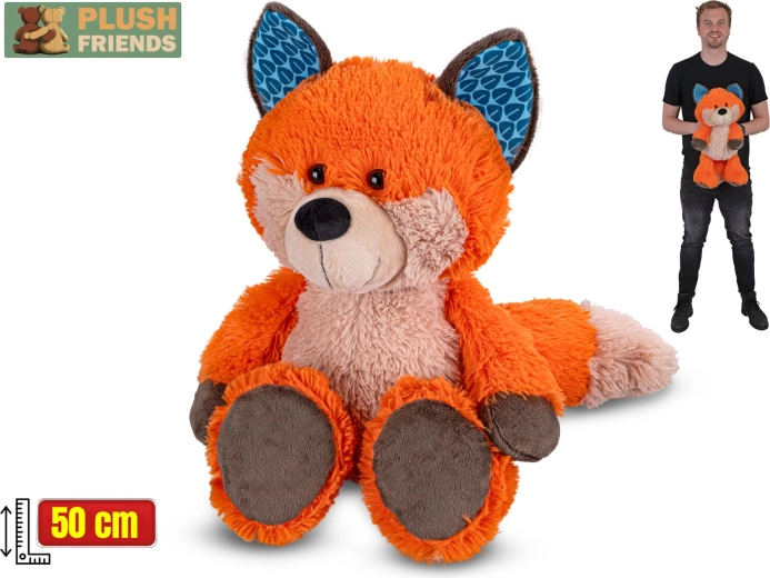 Renard en peluche 50 cm Plush Friends