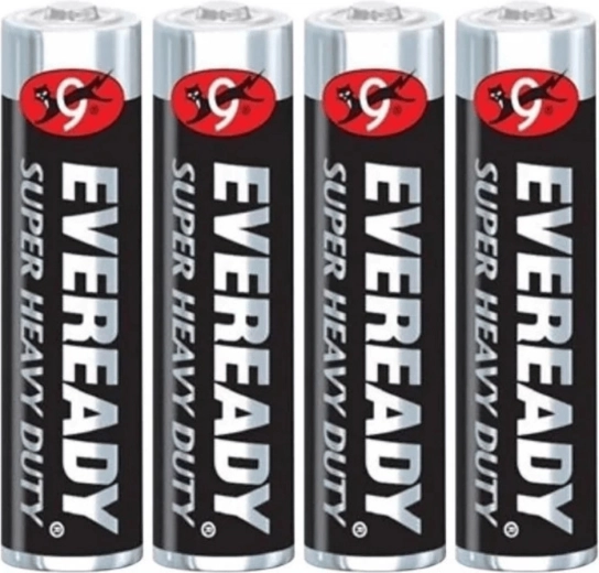 Piles AAA (R3) Energizer Eveready Super Heavy Duty – 4 pcs