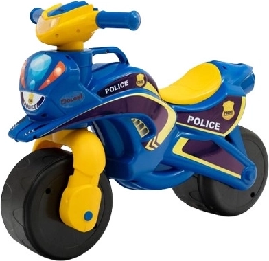 Draisienne moto Doloni jaune-bleu 70 × 32 × 52 cm