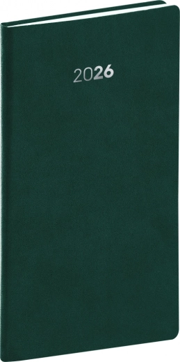Agenda de poche Balakon vert 2026 9 x 15,5 cm