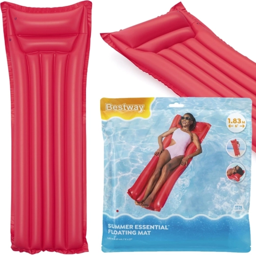 Matelas gonflable BESTWAY, rouge 183 × 69 cm