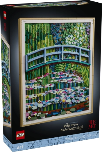 LEGO Art Claude Monet Le Pont au-dessus de l’étang aux nénuphars