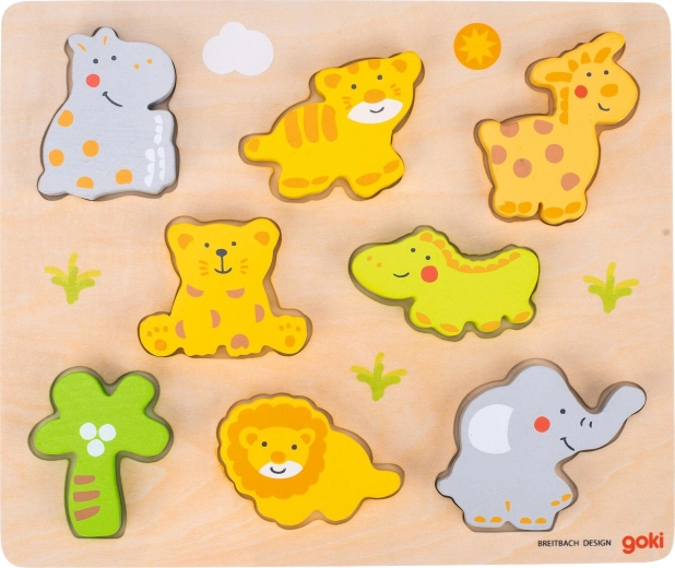 Puzzle animaux sauvages
