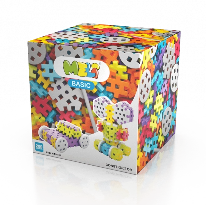 Jeu de construction Meli Constructor 200 pièces
