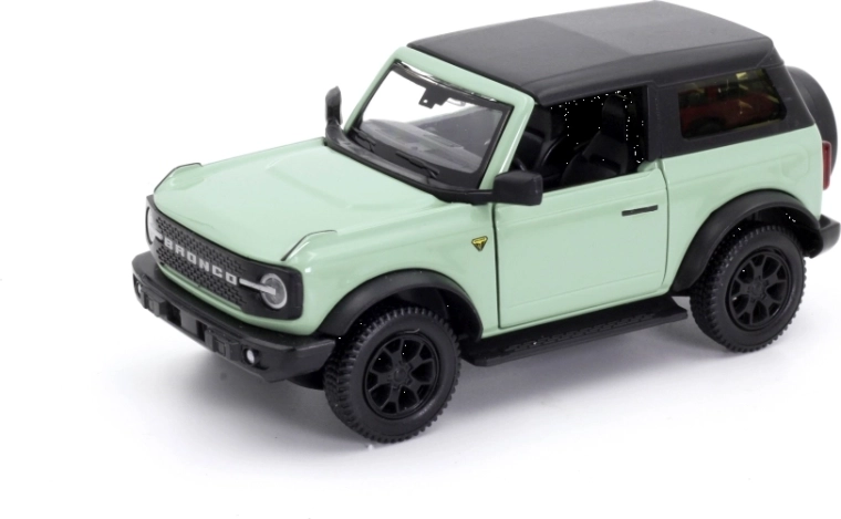 Modèle en métal Ford Bronco Badlands 2023 avec toit souple 1:32/39