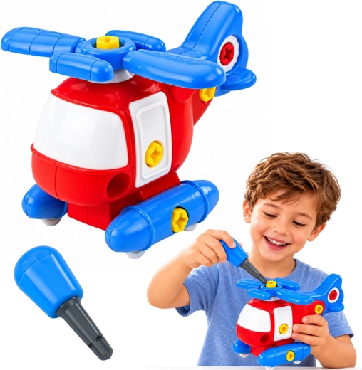 Hélicoptère à visser – kit de construction pour enfants