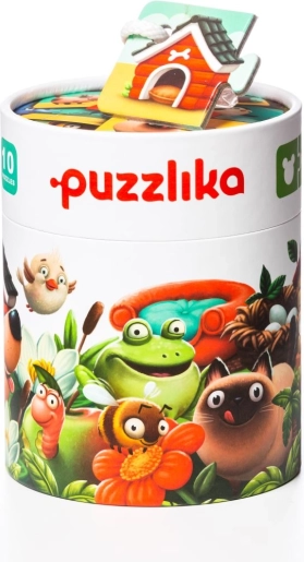 Puzzlika Ma maison – puzzle éducatif pour enfants, 20 pièces