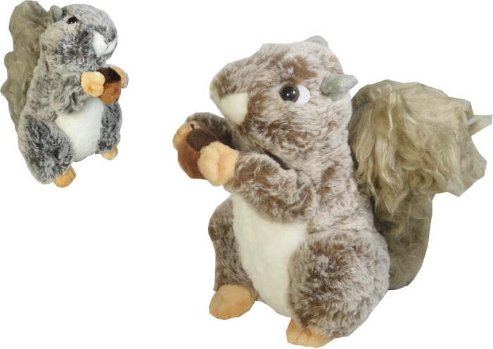 Écureuil en peluche 20 cm