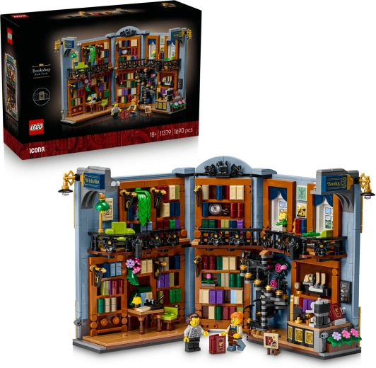 LEGO Icons Book nook : librairie