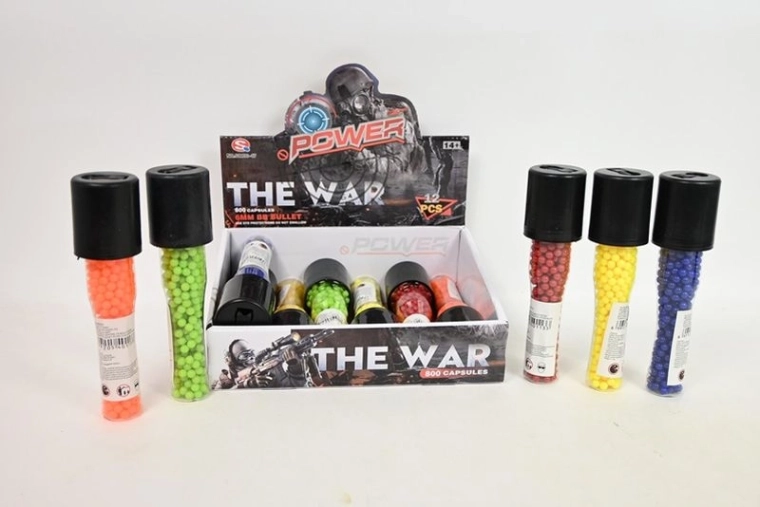 Billes dans une grenade (présentoir), 12 pcs