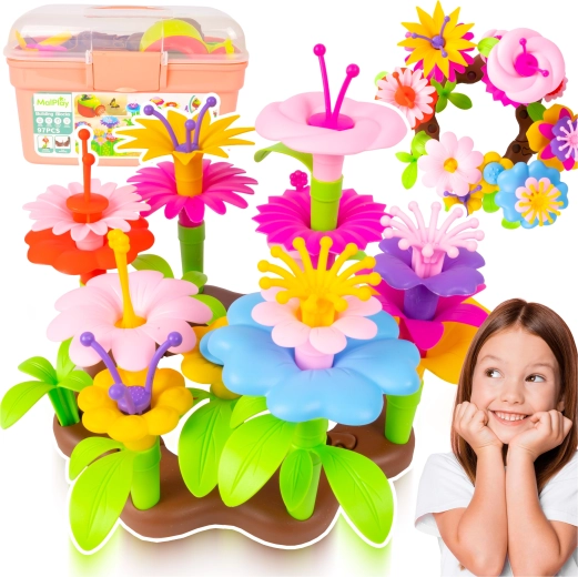 Kit de construction fleurs 97 pcs DIY