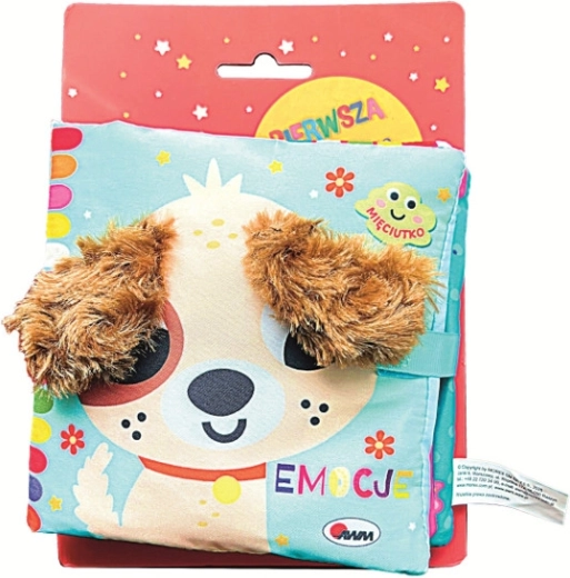 Mięciutko Emocje – petit livre sensoriel doux sur les animaux et les émotions