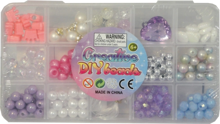 Perles en coffret à compartiments – kit créatif pour fabriquer des bijoux
