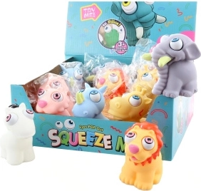 Animaux aux grands yeux – jouet antistress à presser