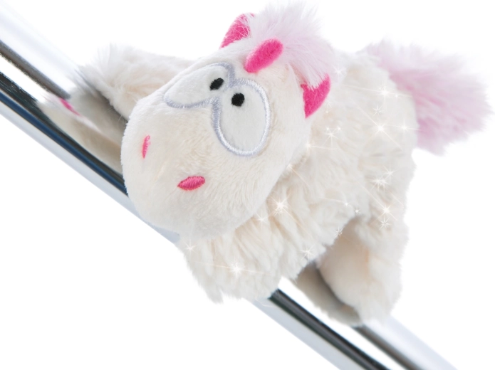 Licorne magnétique Theodor NICI en combinaison de neige, 13 cm