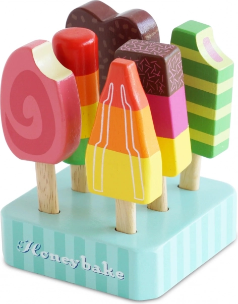 Le Toy Van set de glaces en bois Honeybake