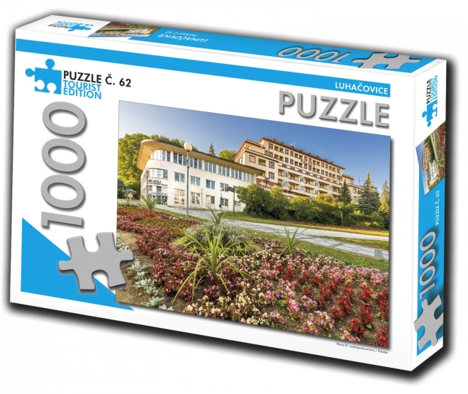 Puzzle touristique Luhačovice 1000 pièces