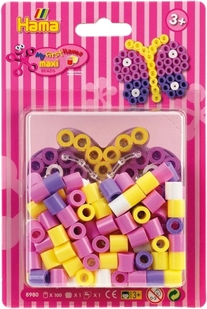 Hama Maxi – kit de perles à repasser Papillon