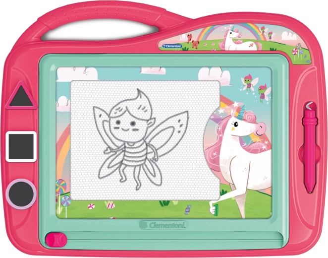 Tablette à dessin magnétique licornes