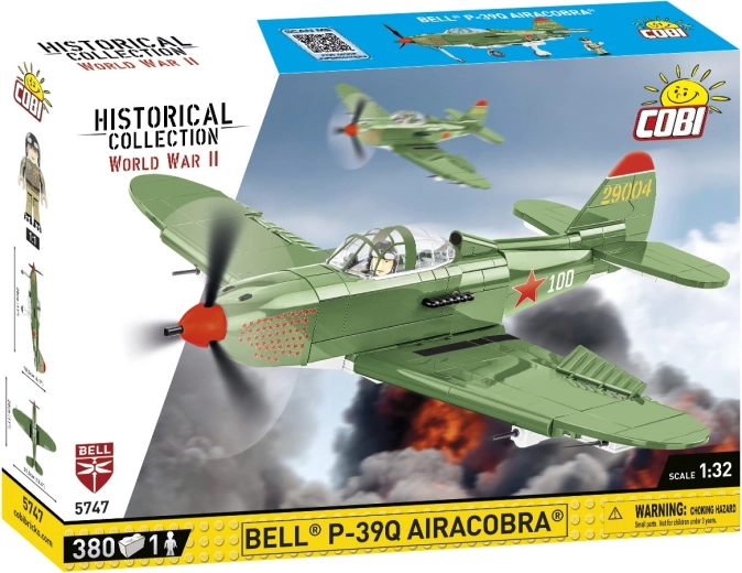 Cobi Bell P-39Q Airacobra kit de construction 1:32 (380 pièces)