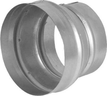 Réducteur métallique 100/125 mm pour conduits circulaires