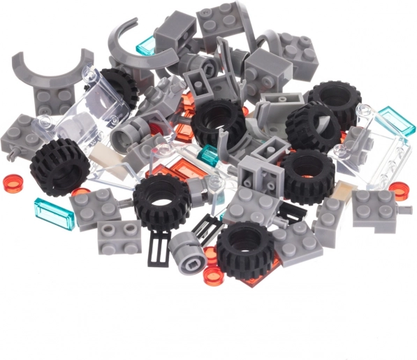 L-W Toys set créatif pour construire des voitures – accessoire pour jeux de construction